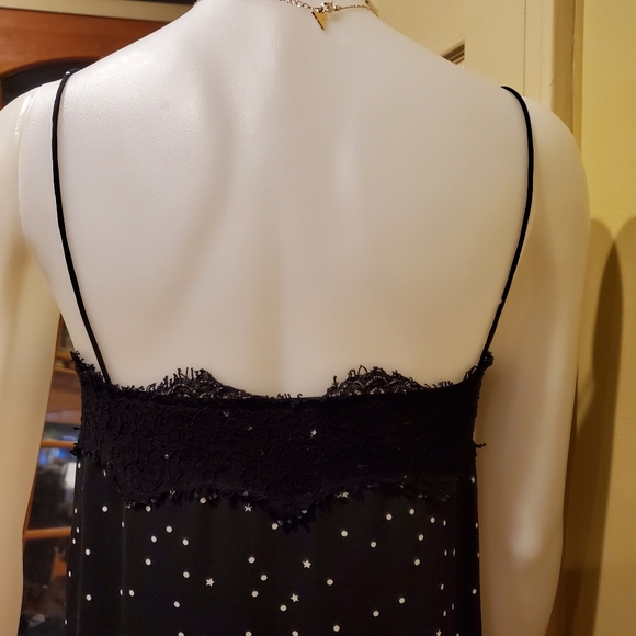 Strut and Bolt Polkadot Dress Black Sz Small - Picture 4 of 8